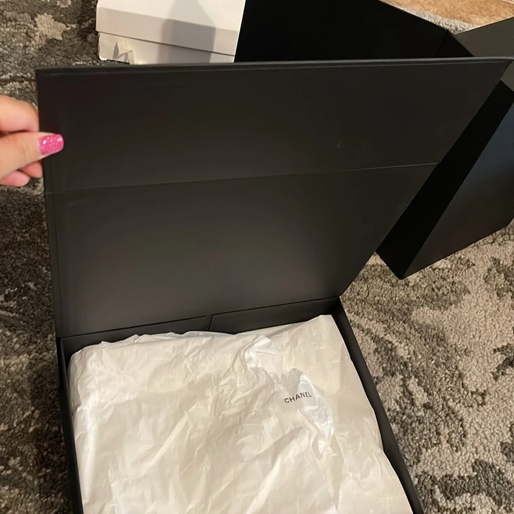 Chanel Black Magnetic Box